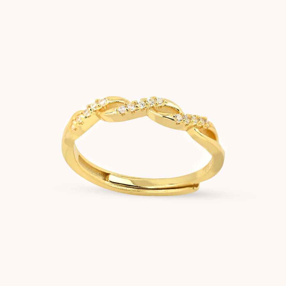 ANILLO INFINITY GOLD - 7804