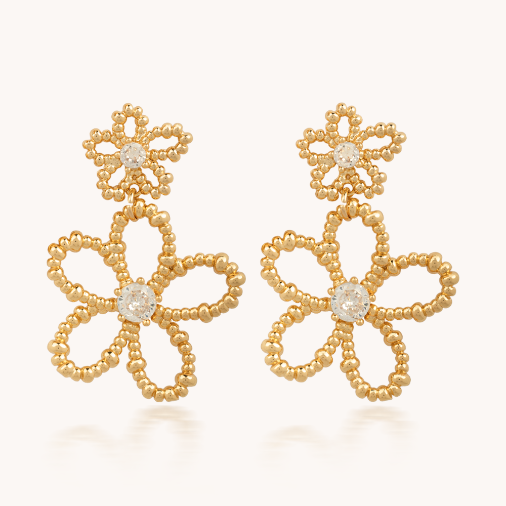 ARETES BELLA FLOR -7953