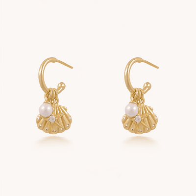 ARETES ENCANTO DE MAR GOLDEN - 8615