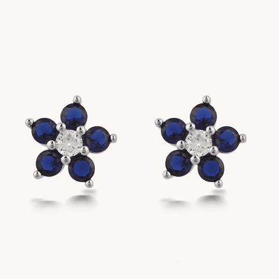 ARETES BLOOMING BLUE