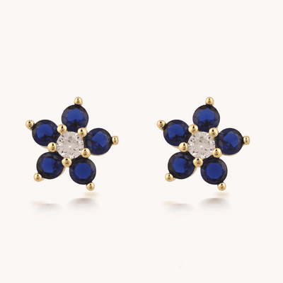 ARETES BLOOMING BLUE