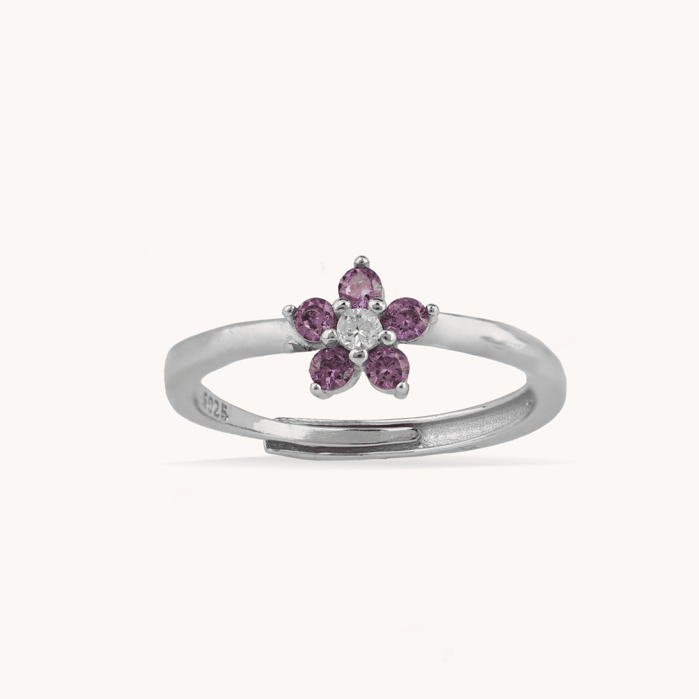 ANILLO FLOR DIVINA VIOLET