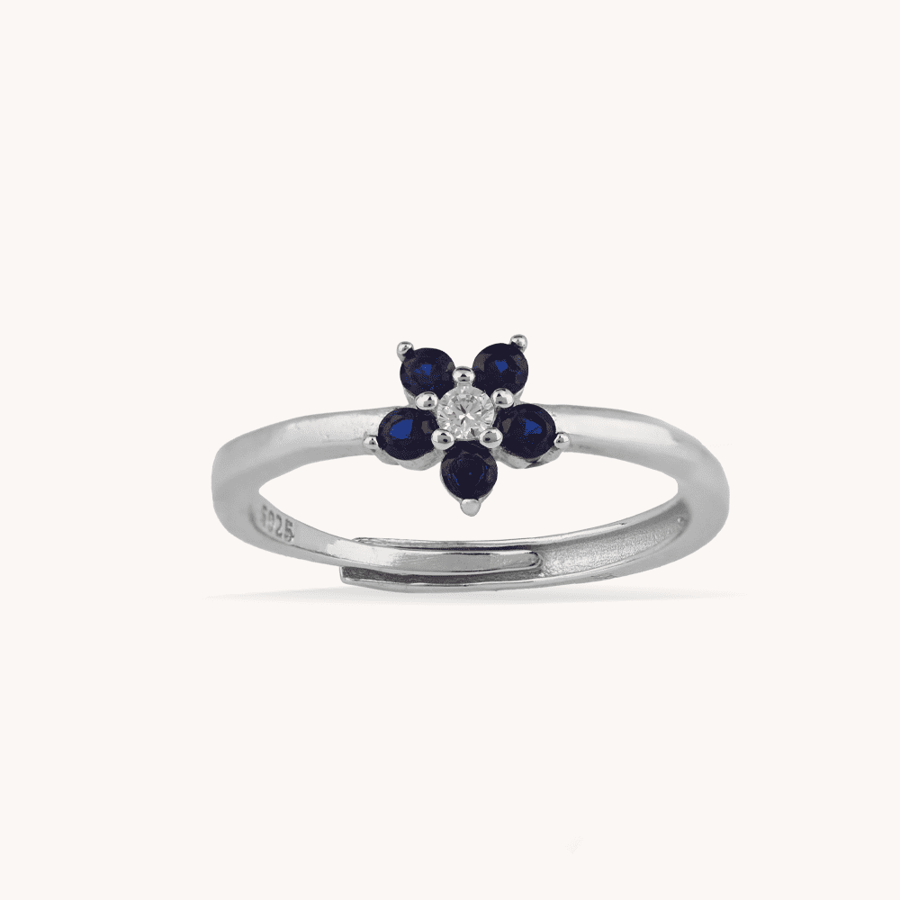 ANILLO FLOR DIVINA BLUE