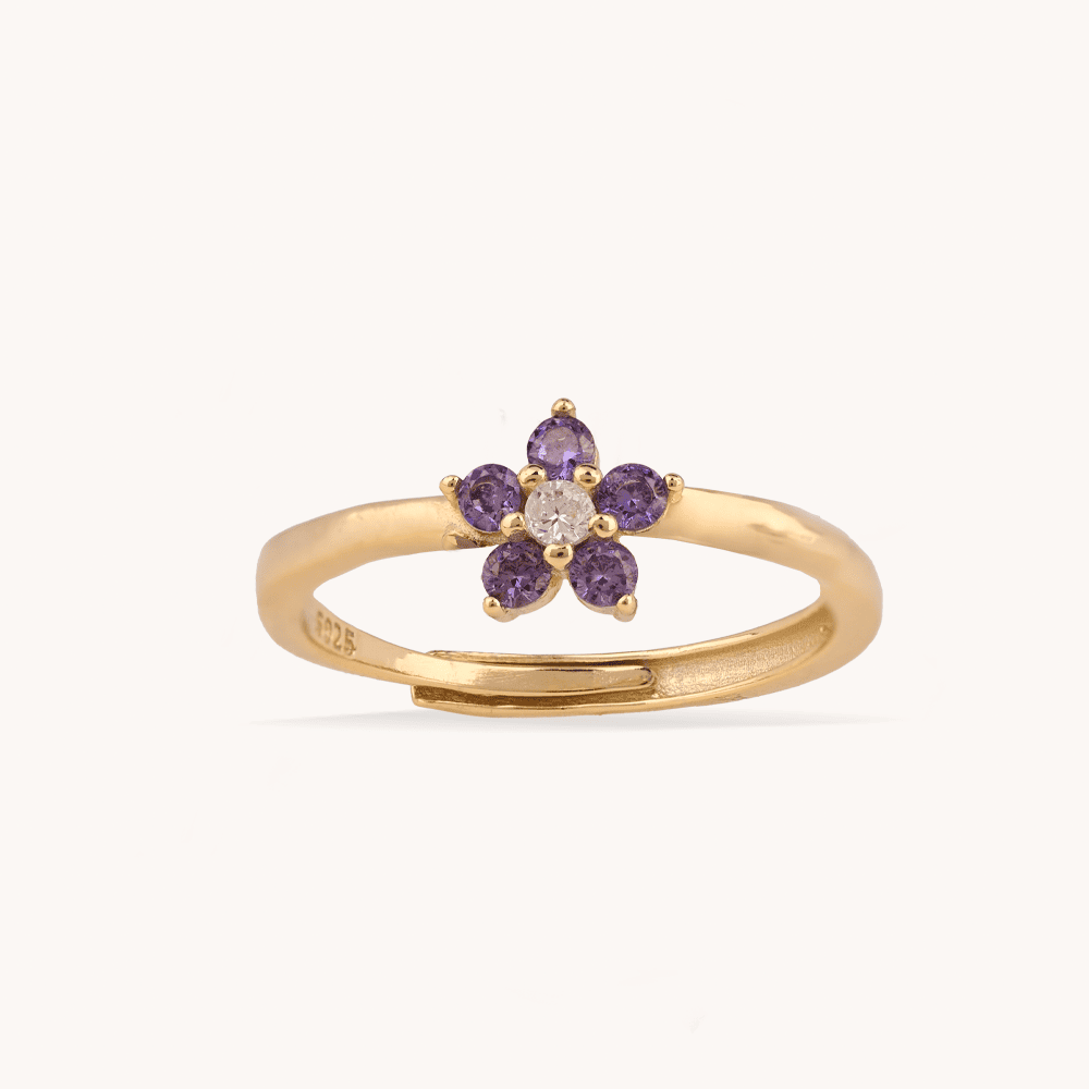 ANILLO FLOR DIVINA VIOLET