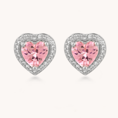 ARETES AMOR A PRIMERA VISTA PINK