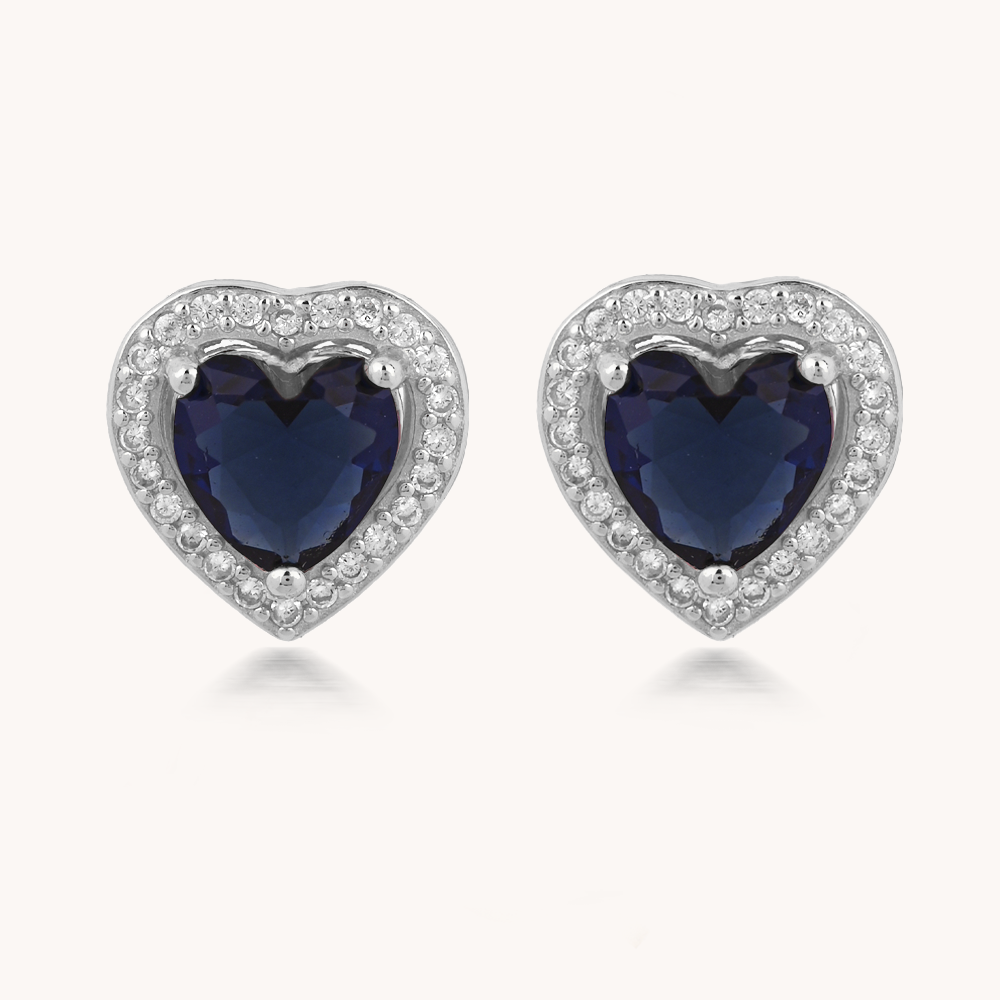 ARETES AMOR A PRIMERA VISTA BLUE