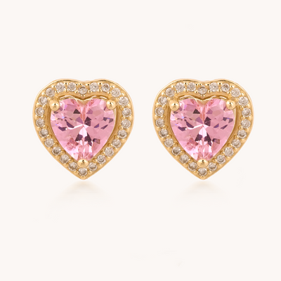 ARETES AMOR A PRIMERA VISTA PINK