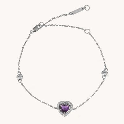 PULSERA LOVE VIBES VIOLET