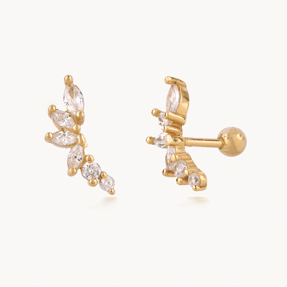 ARETES PÉTALOS - 9346