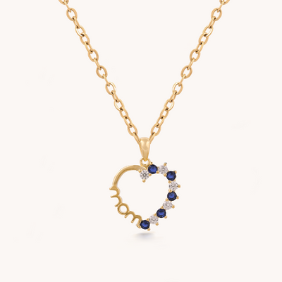 COLLAR CORAZÓN MOM - 9351