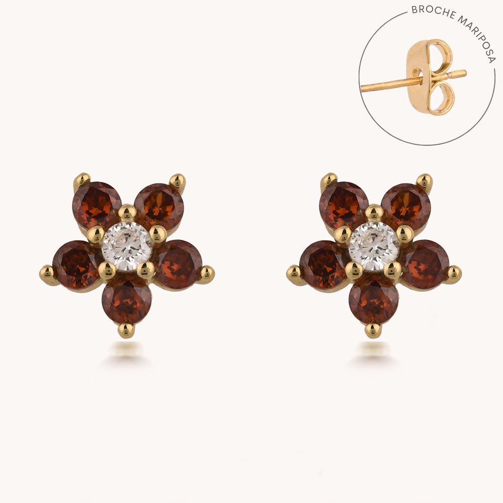 ARETES BLOOMING GARNET