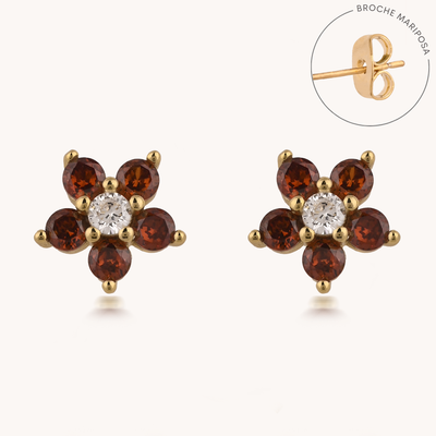 ARETES BLOOMING GARNET