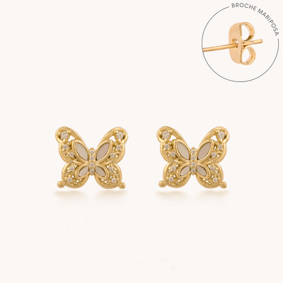 ARETES MARIPOSA - 8609