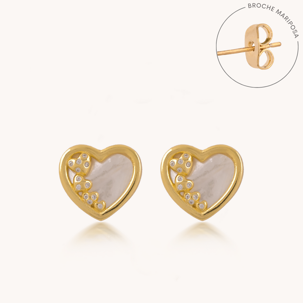 ARETES CHARLOTTE GOLDEN - 8605