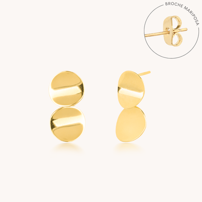 ARETES BERENICE GOLDEN - 8568