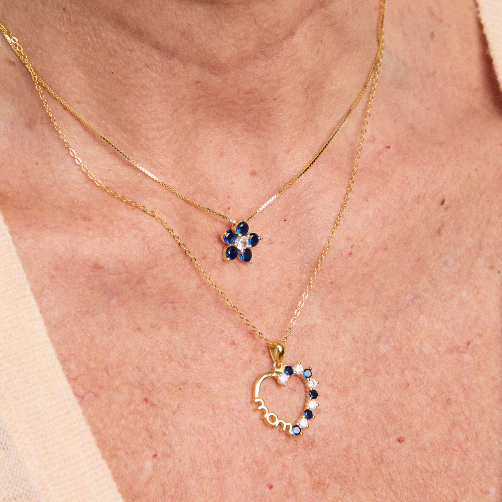COLLAR CORAZÓN MOM - 9351