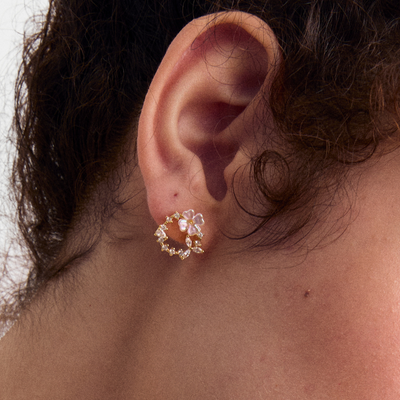 ARETES BLUSH - 9335