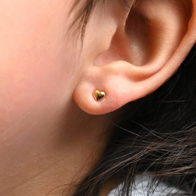 ARETE  BABY HEART  - ORO 18K - 3379